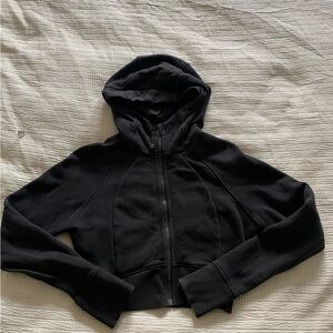 Lululemon Scuba full zipped crop hoodie